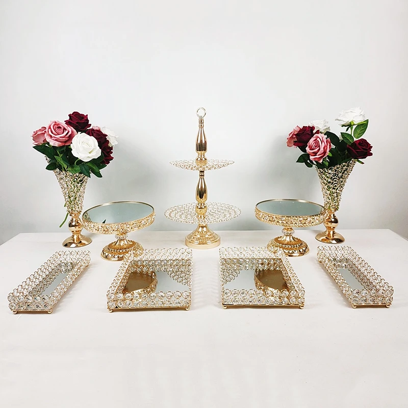 Свадебный столик для торта поднос демонстрационная стойка кованая железная