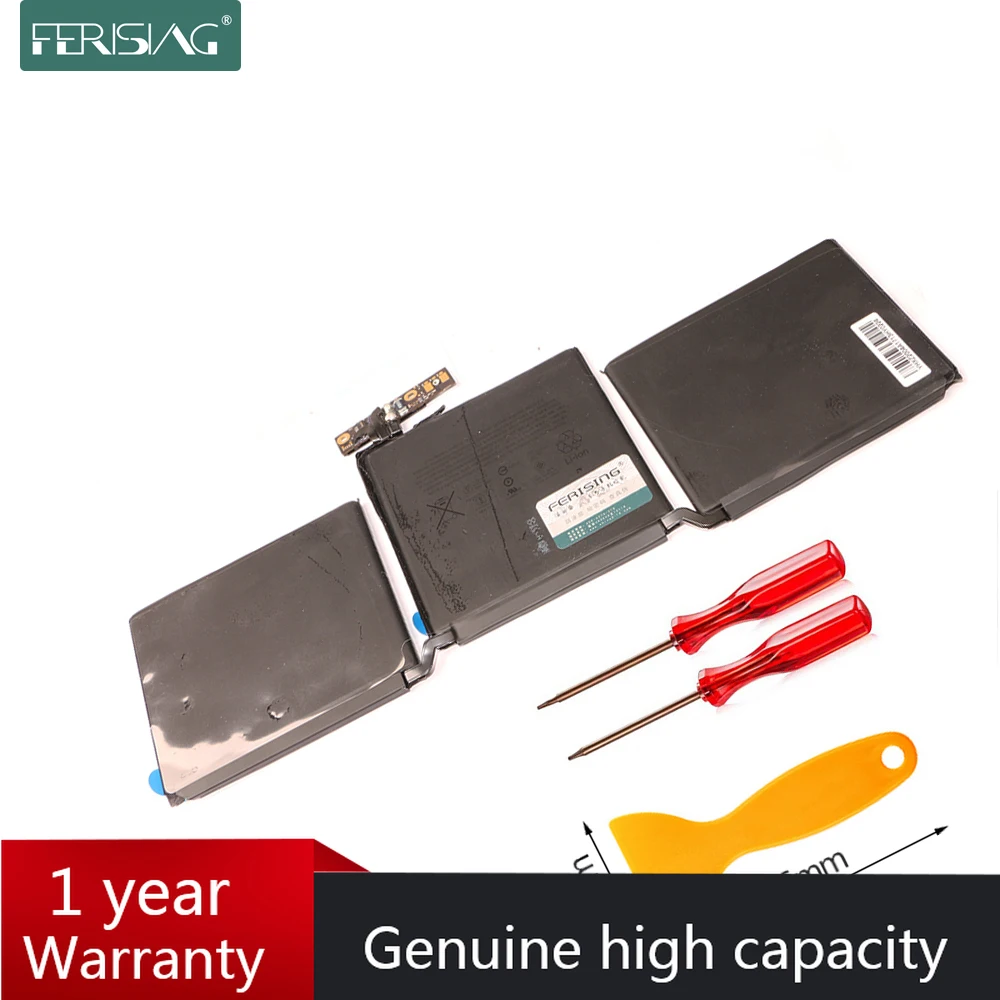 FERISING оригинальный 4781mah / 54.5Wh 11 4 V A1713 Новый аккумулятор для ноутбука Apple MacBook Pro 13