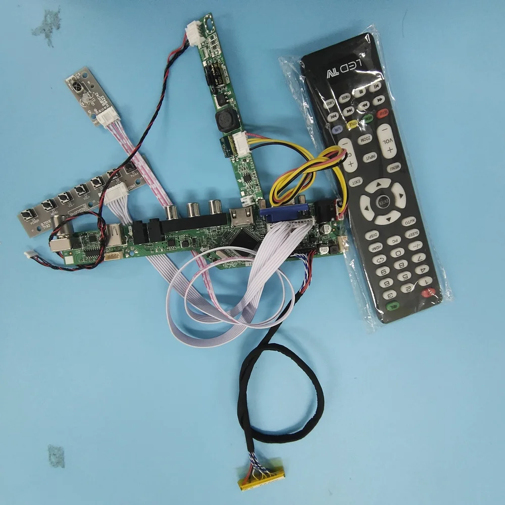 Комплект для HSD100IFW1 A04 Экран Панель USB ТВ AV ЖК дисплей плата контроллера VGA HDMI