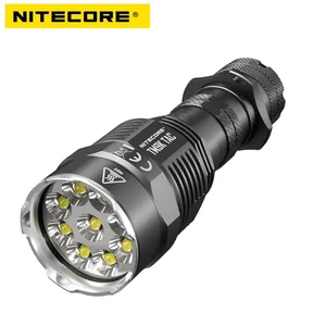9800 люмен NITECORE TM9K TAC CREE XP-L2 HD светодиоды USB-C перезаряжаемый тактический фонарик Встроенный литий-ионный аккумулятор 5000 мАч