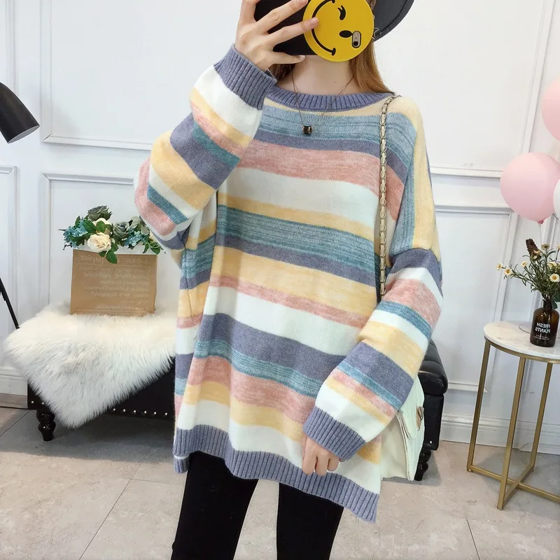 Осенний костюм для беременных женщин модный свитер женский осенне-зимний