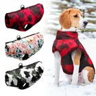 Толстая теплая жилет-одежда для собак зимняя одежда для домашних питомцев куртка для французского бульдога питбуля S-6XL