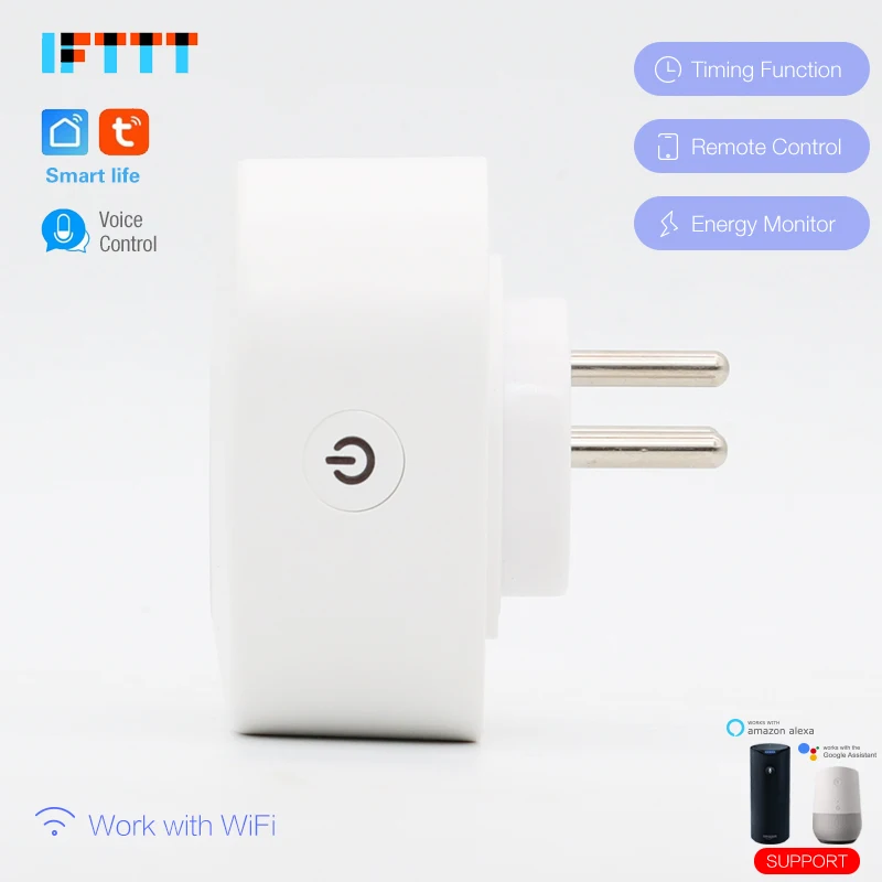 16A Израиль Wi Fi умный IL Plug power Monitor умная розетка голосовое интеллектуальное