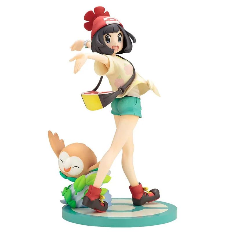TAKARA TOMY аниме солнце и луна селен с Rowlet фигурку модель игрушки Коллекционная