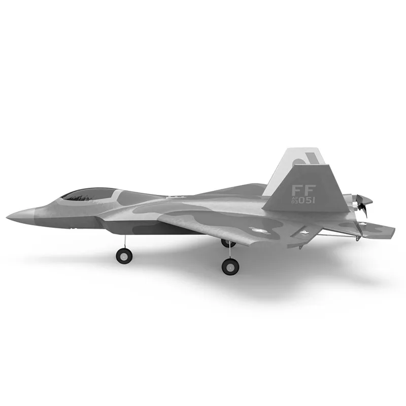 Eachine Mini F22 Raptor EPP 260 мм размах крыльев 2 4G 4CH 6 осевой RC самолет тренажер Warbird