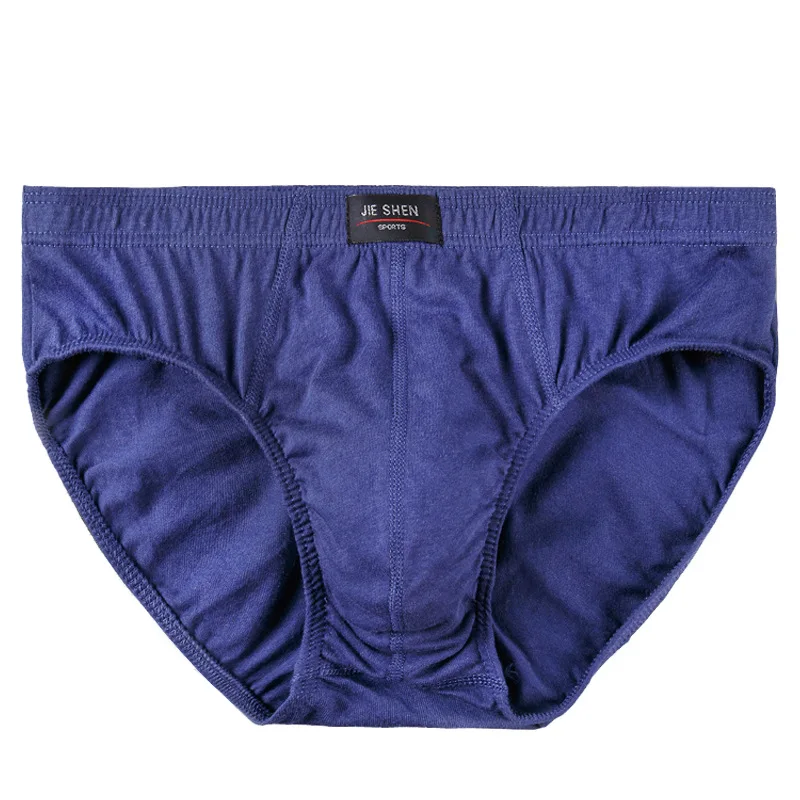 100% Cotton Men's Panties Mens Underwear Mid Waist Comfortable Mens Breathable Briefs Underpants Sexy Underwear Plus Size M-5XL