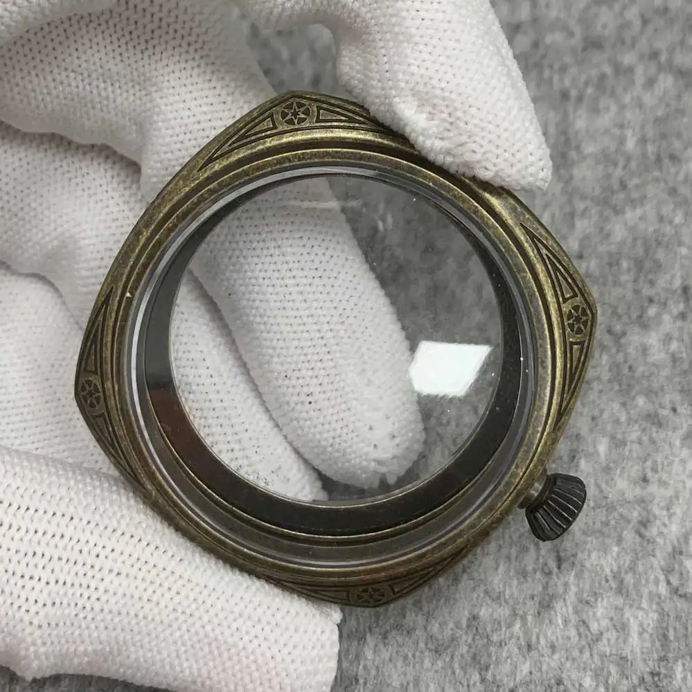 Чехол для часов из нержавеющей стали 316L с гальваническим покрытием и гравировкой