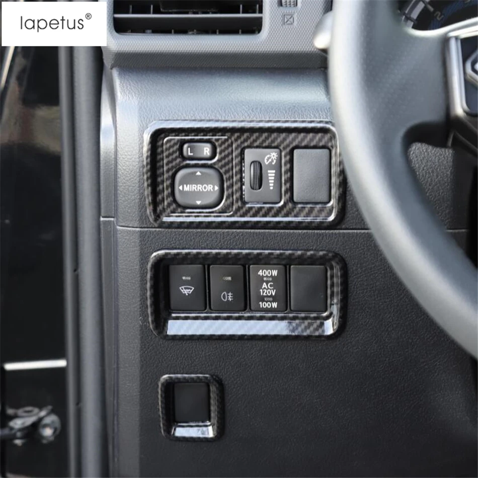 

Аксессуары Lapetus подходят для Toyota 4runner 2010 - 2019 кнопки для зеркала заднего вида из АБС-пластика переключатель рамка молдинг крышка комплект отд...