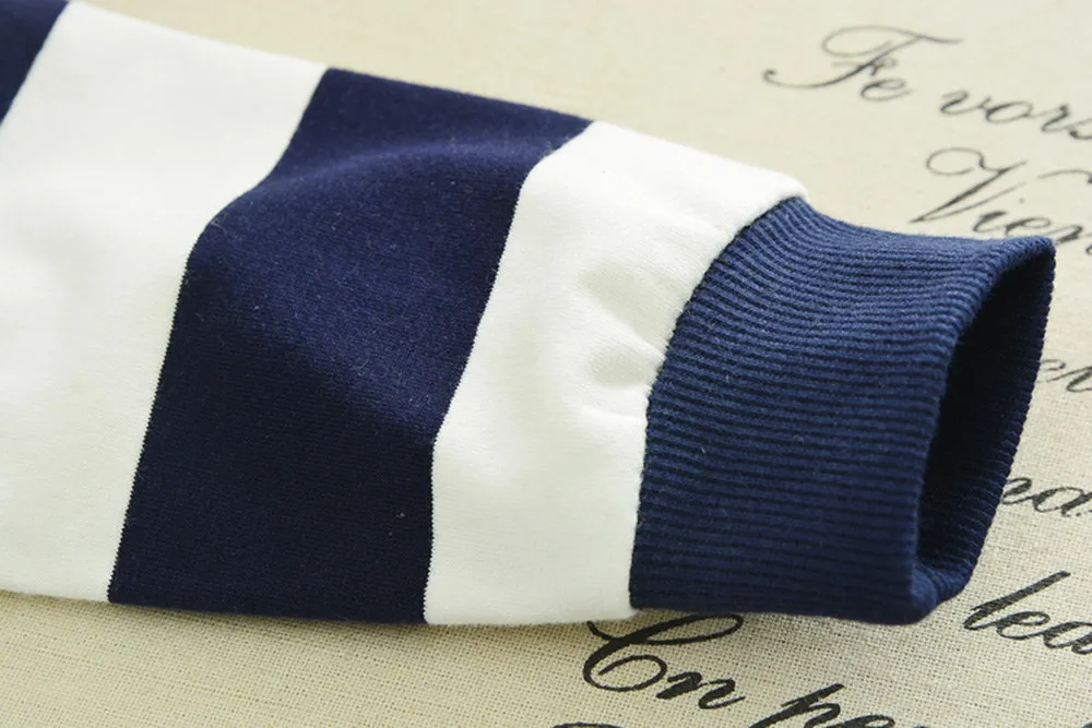 

Baby Clothes Kids Boy Clothing Sets Cute Striped Bear Tops+pants 2pcs Boys Outfit