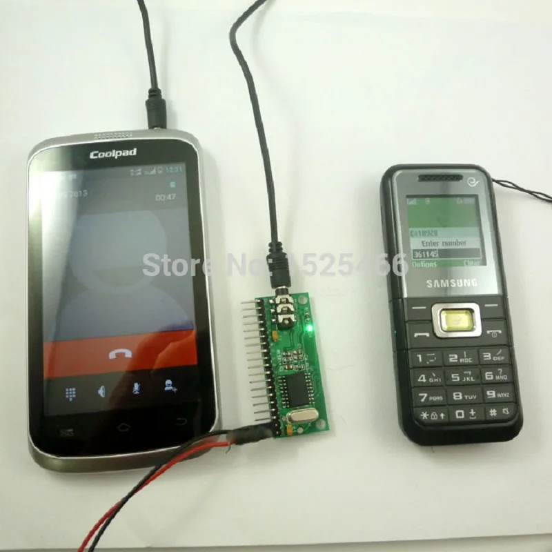 16 канальный DTMF декодер звукового сигнала MT8870 телефонный голосовой декодирующий