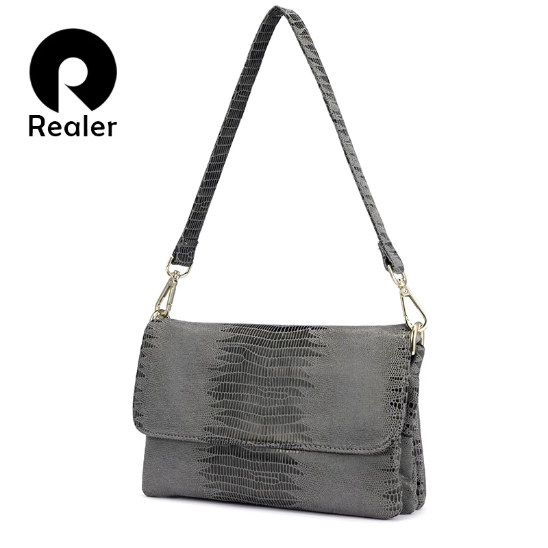 REALER женская сумка через плечо сумка-клатч вечерняя маленькая для женщин 2020 с