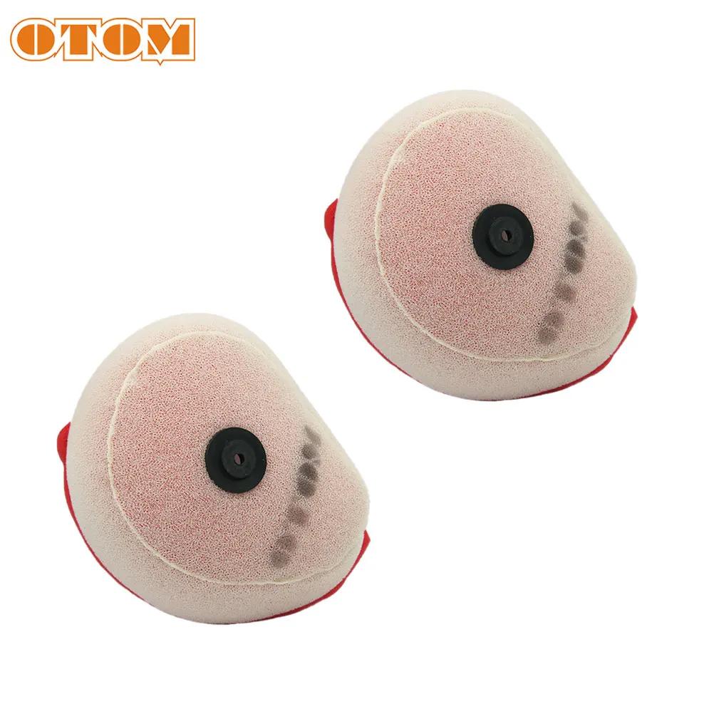 

OTOM 2 Pcs Air Filter Motorcycle Dual Foam Layer Sponge Air Cleaner Filters For HONDA CRF250R CRF250X CRF450R CRF450X Dirt Bike