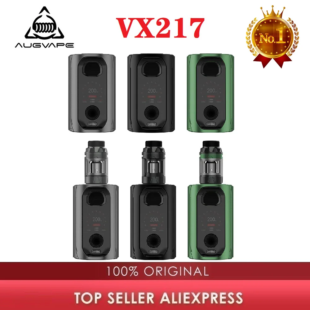 Оригинальный AUGVAPE VX217 21700 комплект w/ Vape Mod и 3 5 мл/косметика парфюмерия диспенсер мл