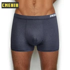 Модные нейлоновые боксеры, мужское нижнее белье с заниженной талией, мужские шорты-боксеры, мужские боксеры для пениса CM007