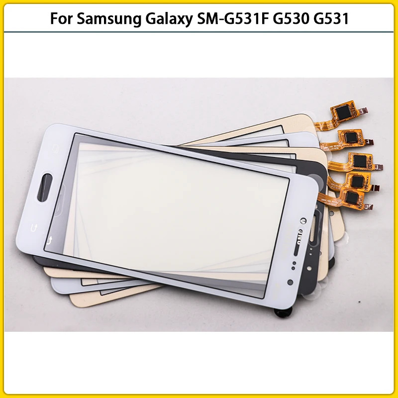 10PCS For Samsung Galaxy Grand Prime SM-G531F G531M G530H G531 Touch Screen Panel Digitizer Sensor Front Glass G530 Touchscreen images - 6