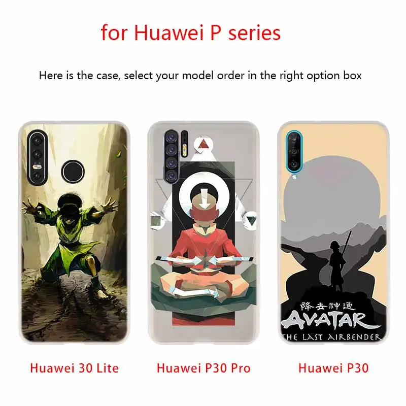 Силиконовый мягкий чехол из ТПУ для Huawei P30 P40 P20 Pro P10 P9 Lite P Smart Z 2020 Avatar чехлы