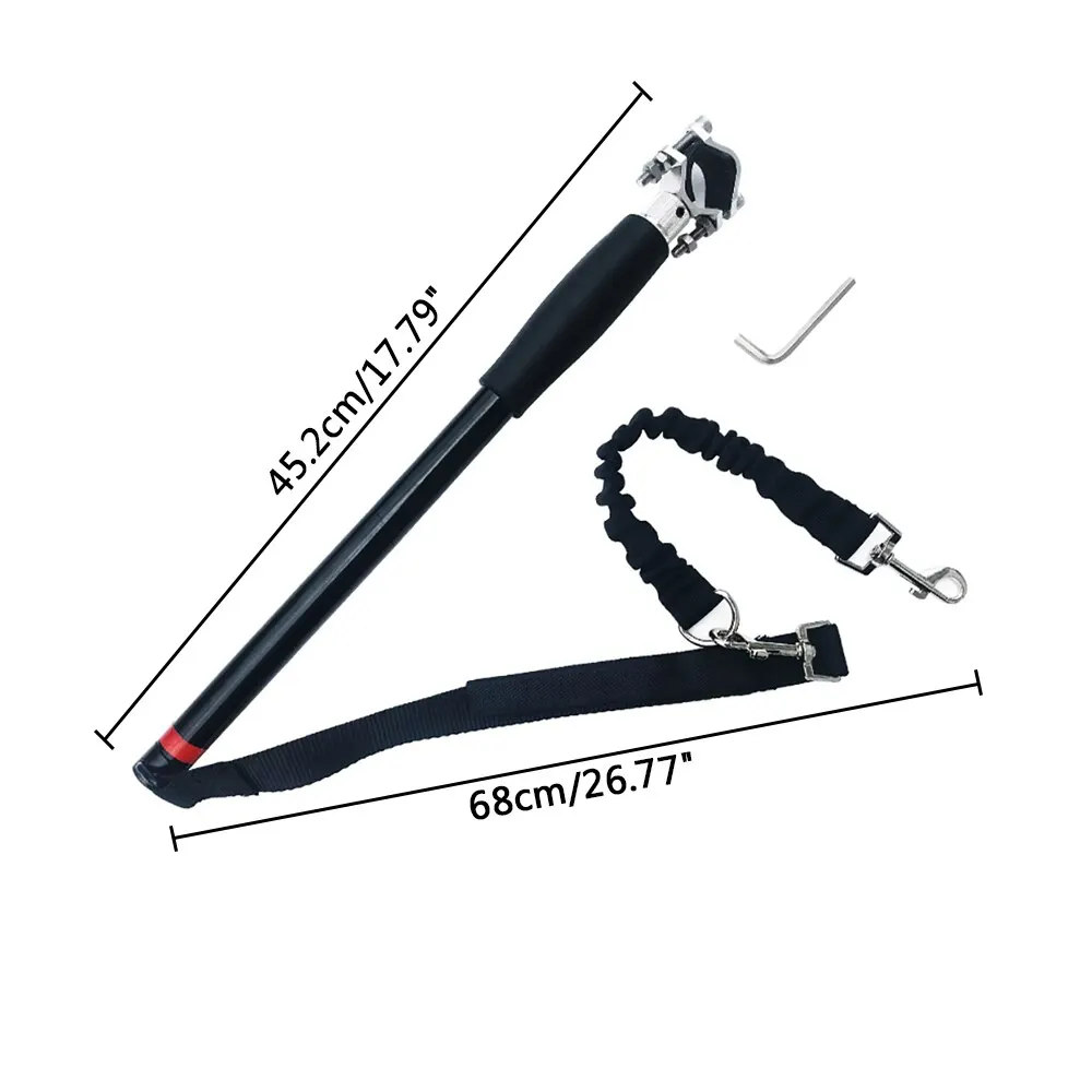 

Dog Bicycle Bike Exerciser Leash Attachment Distance Keeper Hands Free Lead Pets Leash Elastic Dog Bicycle Traction Belt Rope