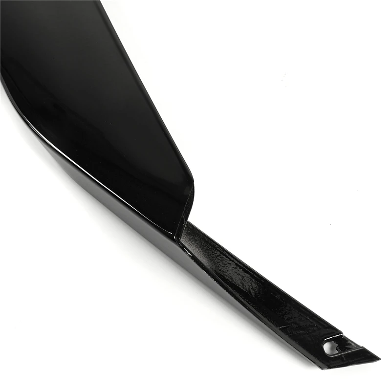 Автомобильный передний бампер спойлер блеск черный для Hyundai Elantra 2017 2018