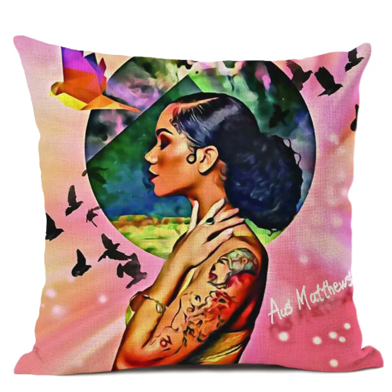Африканский чехол для подушки с масляной росписью девушек и s черный женский