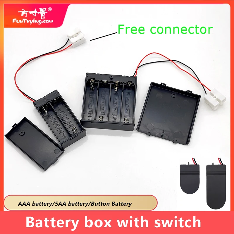Батарея держатель/чехол с переключателем модельное освещение инструменты ж/д
