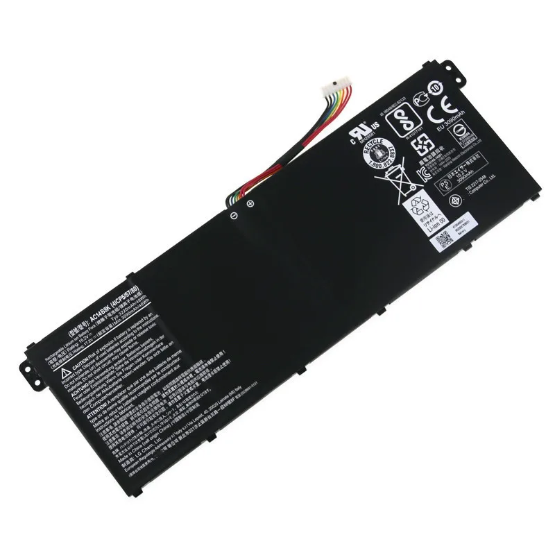 

Новый аккумулятор AC14B8K AC14B3K 15,2 в 46 Втч 3090 мАч для ноутбука
