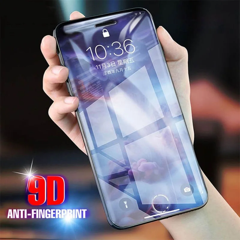 9D Tempered Glass Phone Screen Protector Film Compatible With Apple X 7/8 7/8Plus 6/6S 6/6SPlus ING-SHIPPING | Мобильные телефоны и