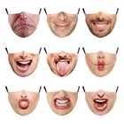 Хлопковая смешная моющаяся маска для ролевых игр