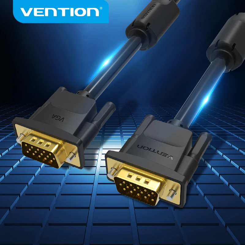 Vention VGA кабель папа адаптер 1080P 15 Pin 1 м 5 для ТВ монитора компьютера проектора ПК