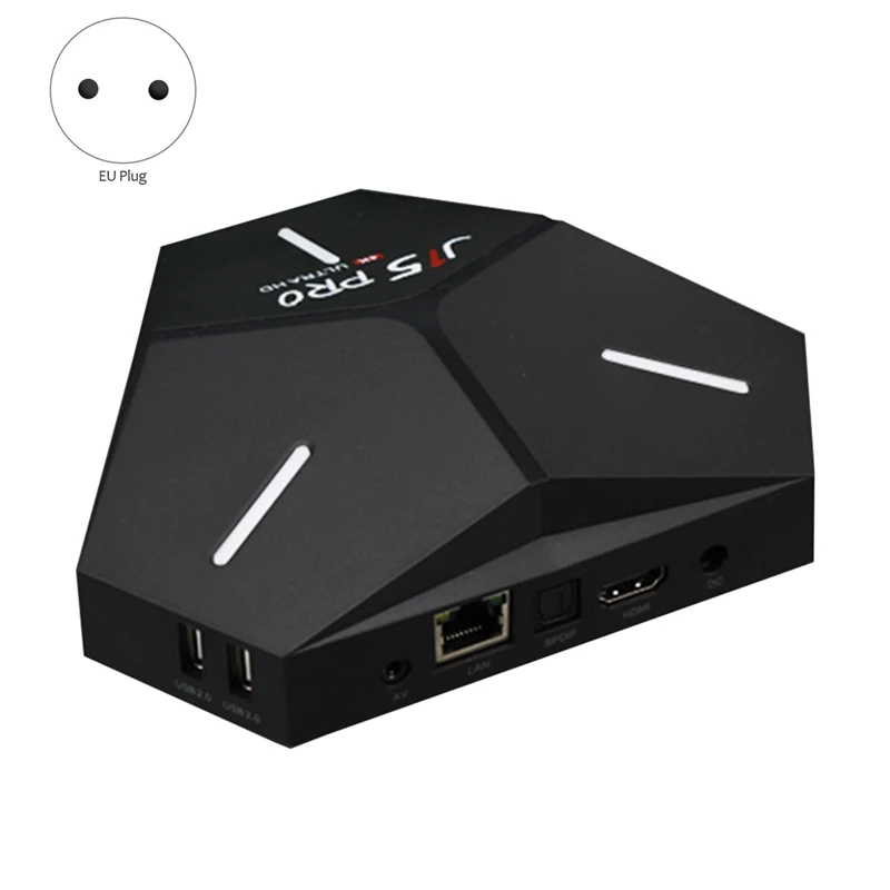 ТВ приставка J15 PRO 2 4 + 5 ГГц Wi Fi 4K HD Android 9 0 4/64 ГБ|ТВ-приставки и медиаплееры| |