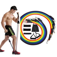 15 pcs resistance bands set fitness bands resistance gym equipment exercise bands pull rope fitness elastic training expander