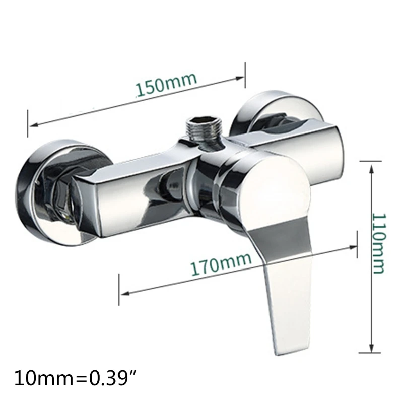 

Bathtub Hot and Cold Mixing Water Faucet Sink Spray Double Shower Head Deck Mounted Basin Mixer Taps Home Improvement