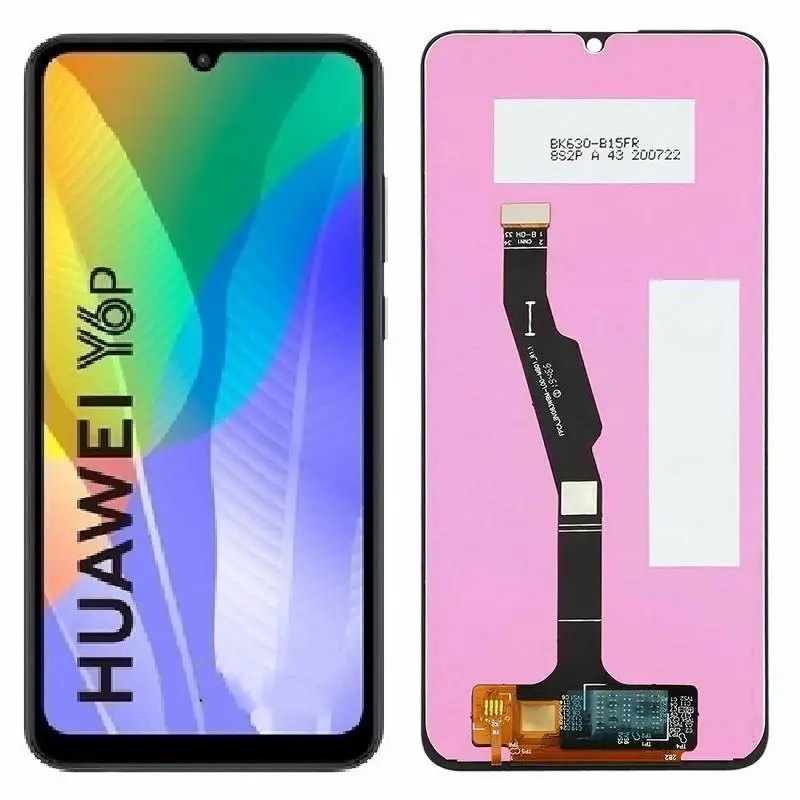 Pantalla original para Huawei y6p y6 p 2020 MED-LX9 6,3 lcd para Honor 9a MOA-LX9N lcd, reemplazo de pantalla digitalizadora t&aacute;ctil-1