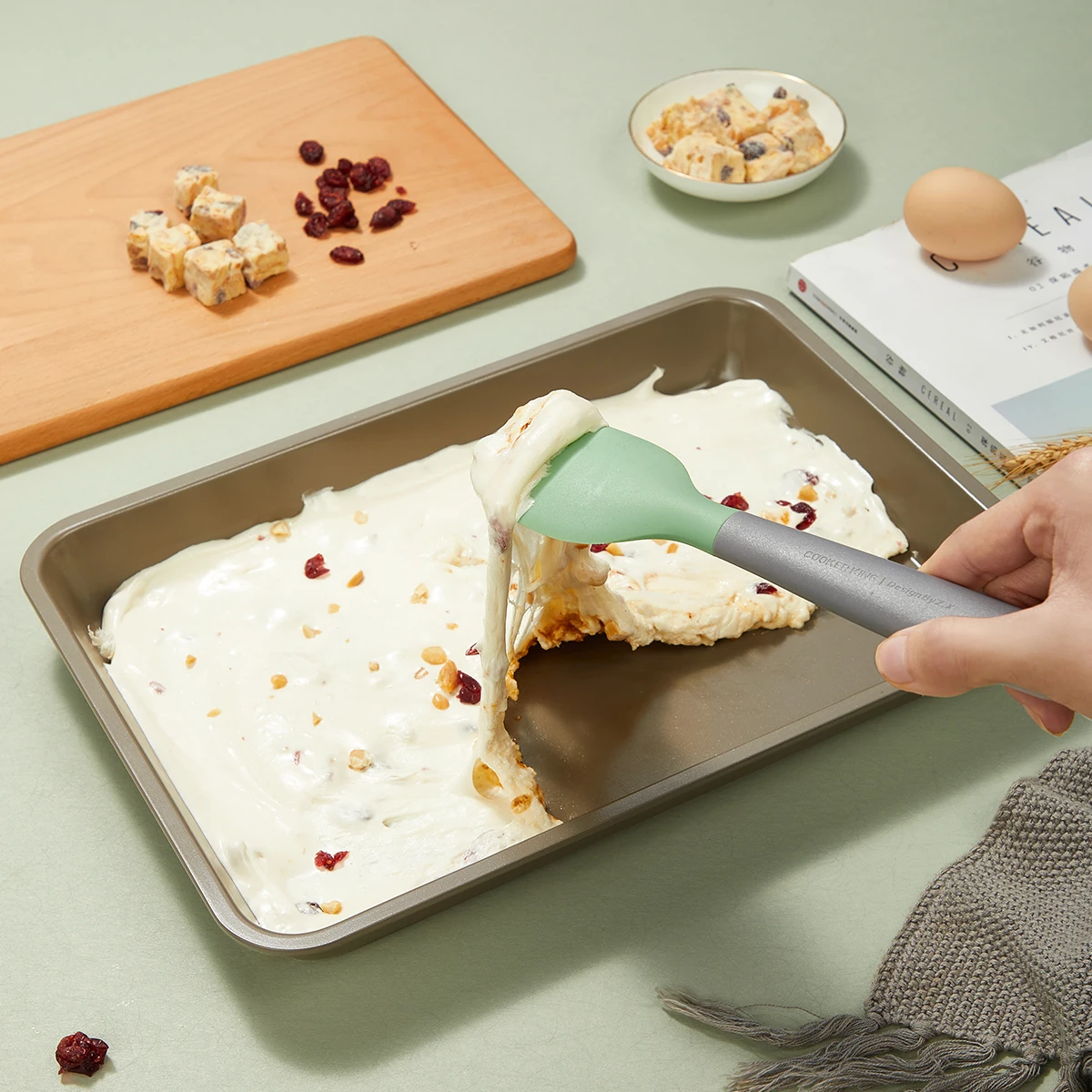 Антипригарная форма KING для выпечки противень прямоугольная кастрюля кухни 28/32/35