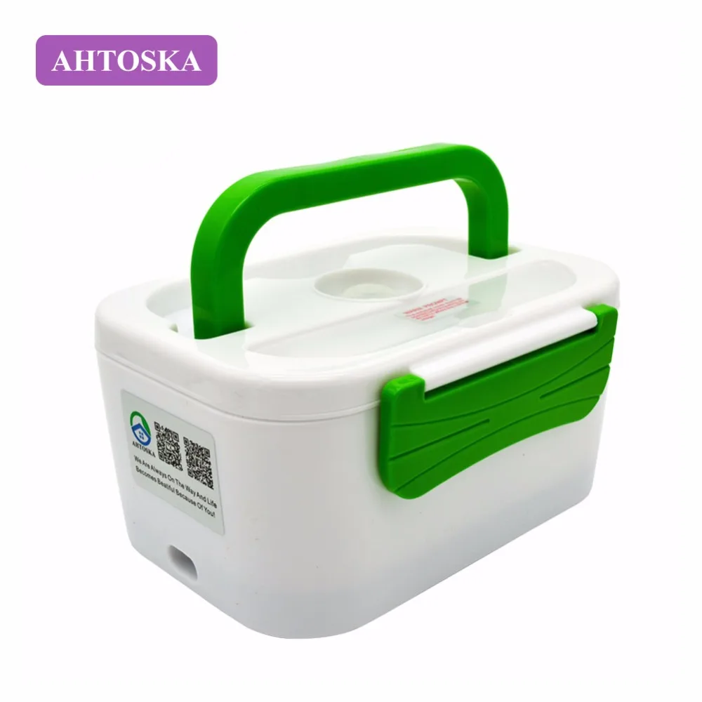 AHTOSKA Электрическая Подогреватель 220 В / 12 Отопление Lunch Box Двухслойная Автомобиль