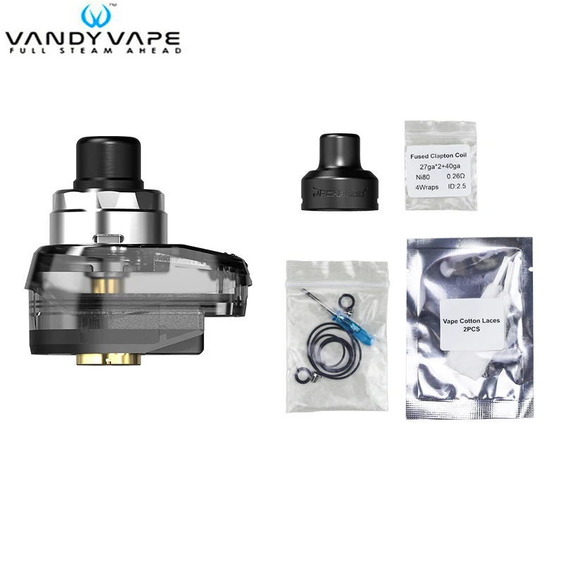 Оригинальный Vandy Vape Jackaroo Pod RBA картридж для набора VandyVape электронная сигарета