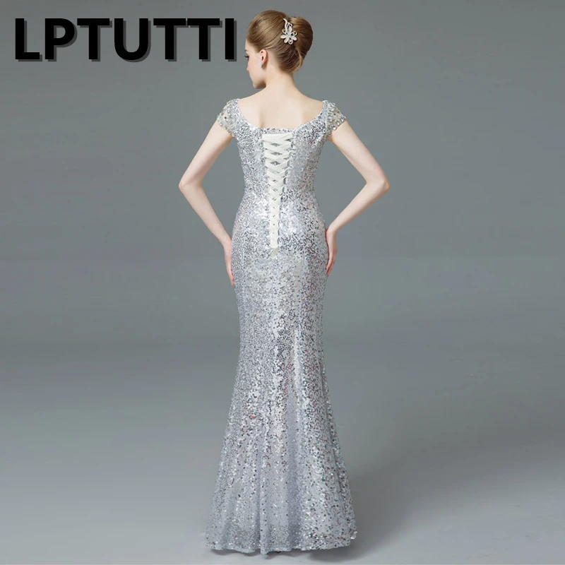 Женское длинное вечернее платье с блестками кристаллами|Вечерние платья| |