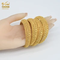 aniid cc bangles with designer charms bracelets jewelry cuff gold girl luxury dubai pure african turkish wedding