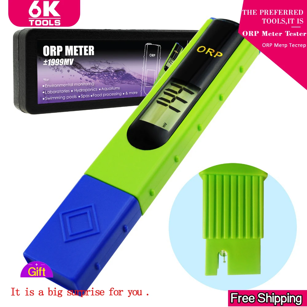 

Тестер ORP тестер-1999 ~ мВ 1-точечная калибровка подавление окисления потенциальный тестер воды Orp контроллер для бассейнов Redox