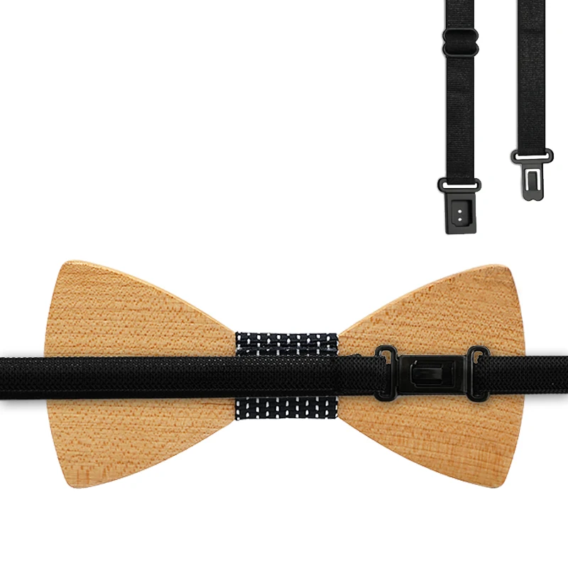 Мужской деревянный галстук-бабочка с 3d рисунком | Аксессуары для одежды