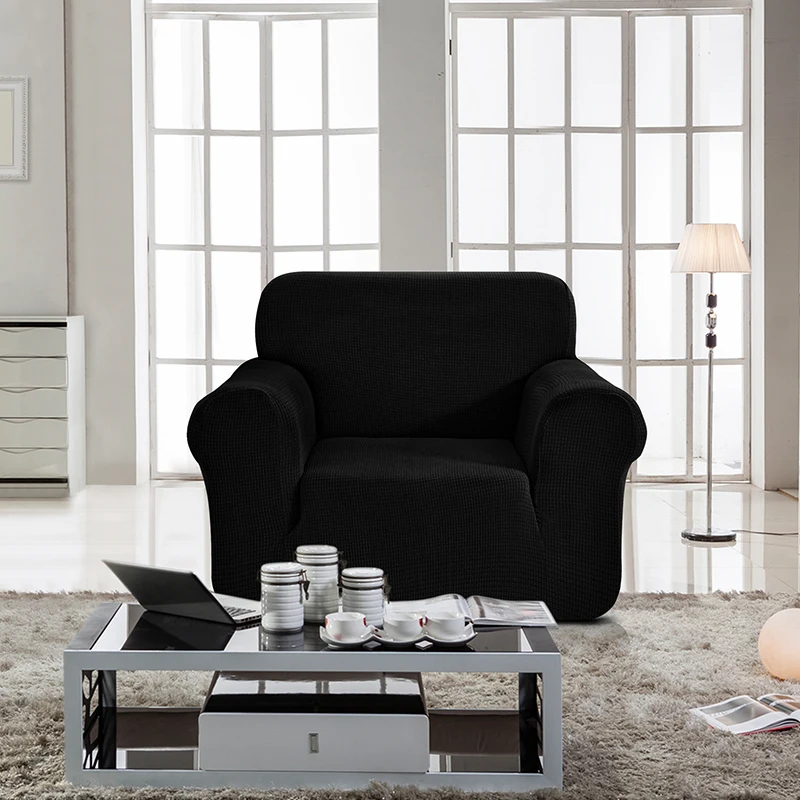 Облегающий эластичный чехол для мебели гостиной с высоким эластичным покрытием