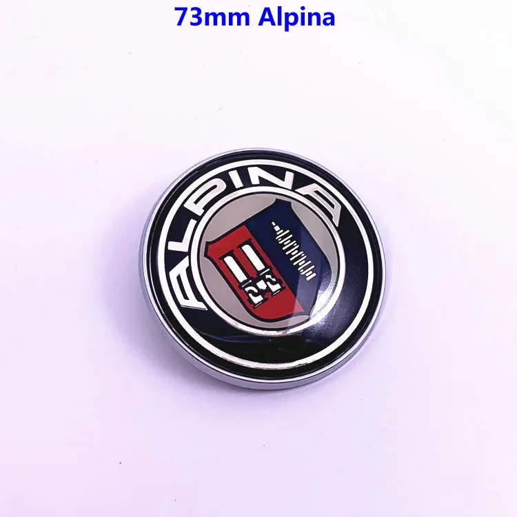 45/65/68/73/82 мм ALPINA Автомобильная эмблема логотип Стикеры стиль Знак Колпак ступицы