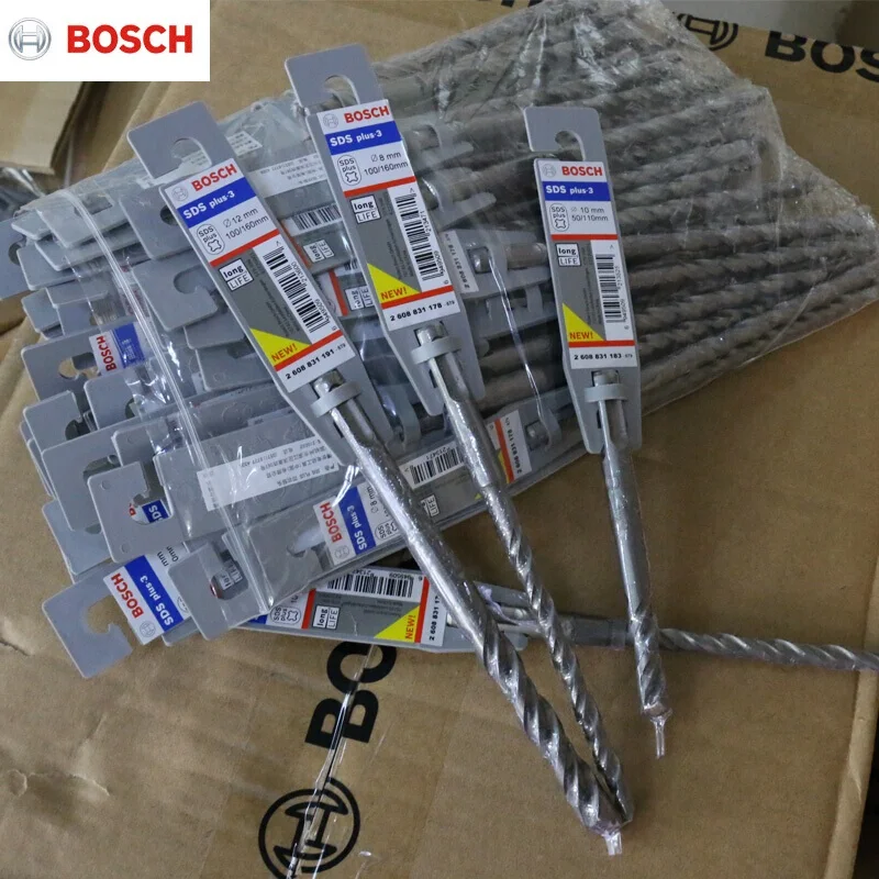 Электрическое перфораторное долото BOSCH 1 шт. сверло с четырьмя ямами 3 серии
