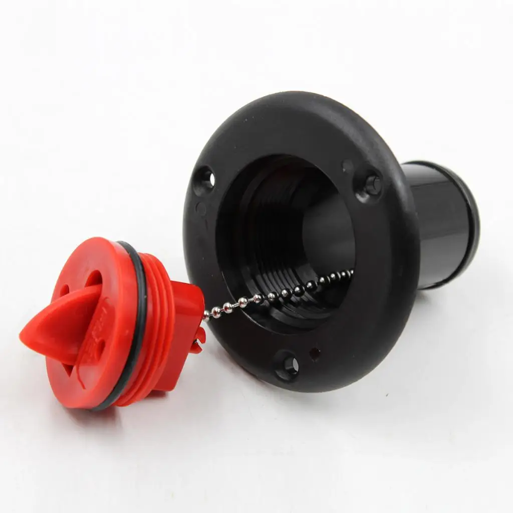 1 Pc Nylon 38mm 1/2 &quotFuel Deck Filler Red Cap Flush Mount For Boat | Автомобили и мотоциклы