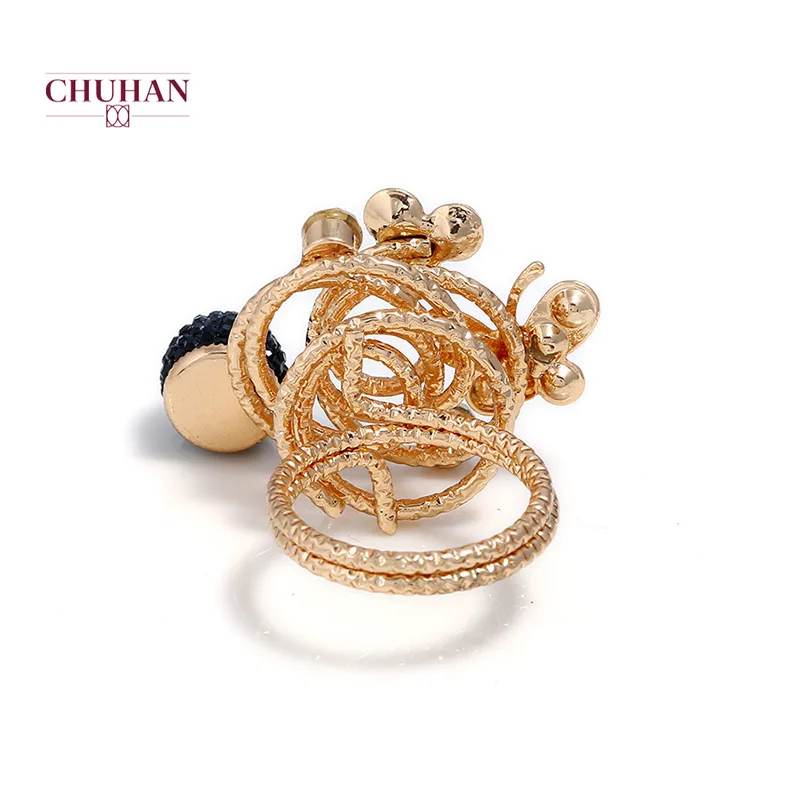 Новые Популярные Обручальные кольца CHUHAN ювелирные изделия для женщин бисерные
