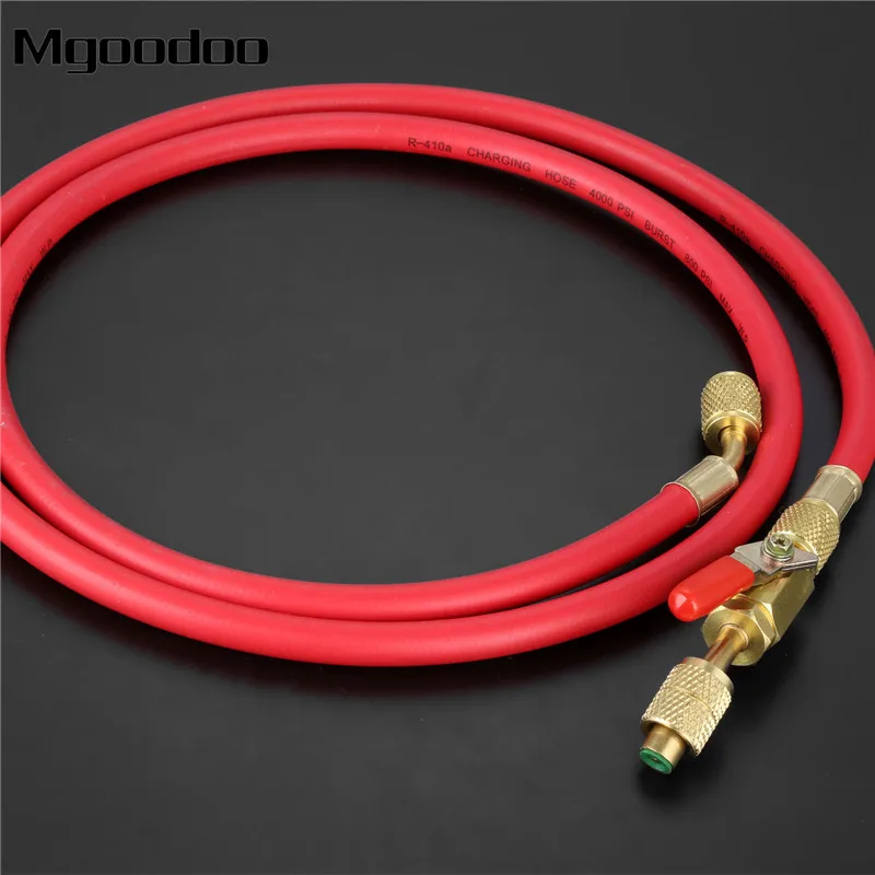 3 шт. запорный клапан 1 5 m R410A для быстрой зарядки переменного тока HVAC 1/4 '' SAE