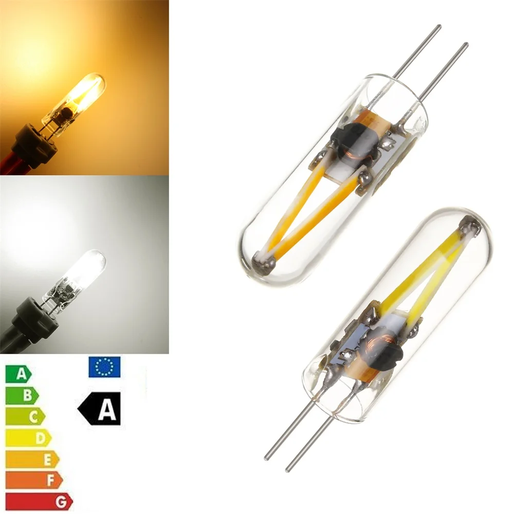 

Mini G4 COB LED Filament Light Bulb 3W 12V Replace 15W Halogen Glass Lamps Cool Warm White LEDS For Home Decoration Lighting