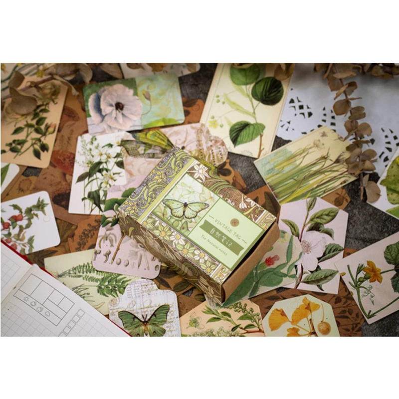 Блокнот для записей в стиле ретро 50 шт. | Канцтовары офиса и дома