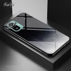 Чехол XUANYAO для Redmi Note 10 Pro, тонкий чехол из закаленного стекла для Xiaomi Redmi Note 10, жесткий зеркальный чехол с мягкими краями для Redmi Note10S
