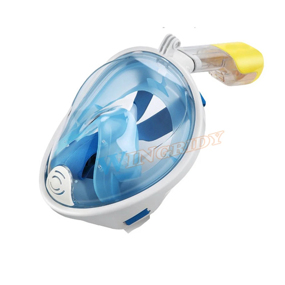 Подводная маска для фотосъемки противотуманная лица набор подводного плавания