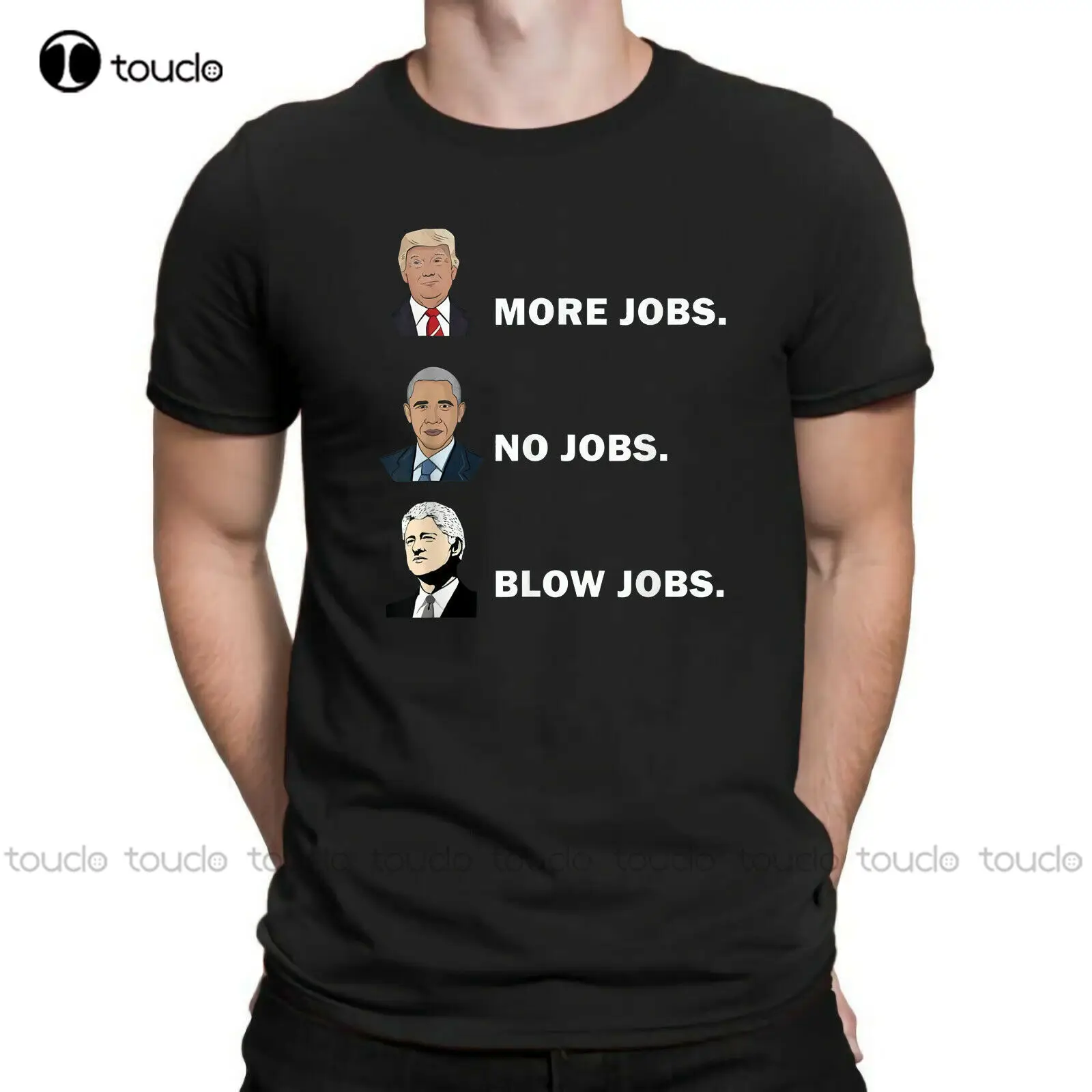 

More Jobs No Jobs Blow Jobs President Funny Men'S T-Shirt dog shirt